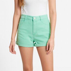 Lover Brand Fashion Women's Green Shorts Size L NWT